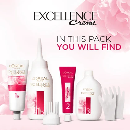 کیت رنگ مو فرانسوی Excellence لورال شماره 300