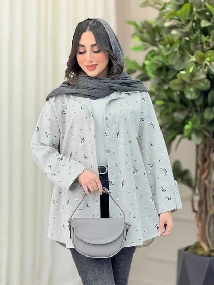 شومیز آستین پاگن طرح قاصدک