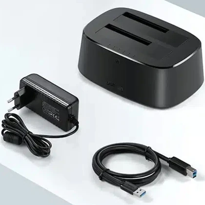 داک هارد 2.5 اینچ و 3.5 اینچ 2 سینی USB 3.0 یوگرین ugreen CM198 50857
