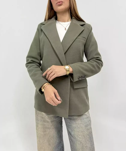 ترنچ کت یقه انگلیسی کد pm001 برند ردا