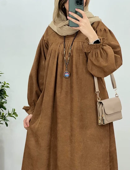 مانتو عبایی بلند رایلی 3