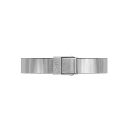 ساعت دنیل ولینگتون زنانه مربع سیلور مشکی DW-4111-QUADRO-22-L