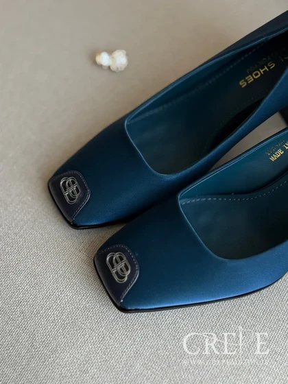 کفش مجلسی جلو یراق پاشنه 8 سانت