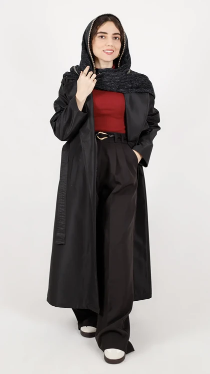 بارانی بلند آستردار سانتانا