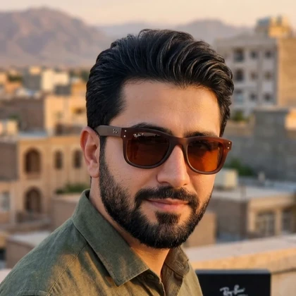 عینک آفتابی پولاریزه ریورس ریبن مدل RayBan PR0501