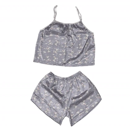 ست تاپ و شلوارک طرح خرگوش 219