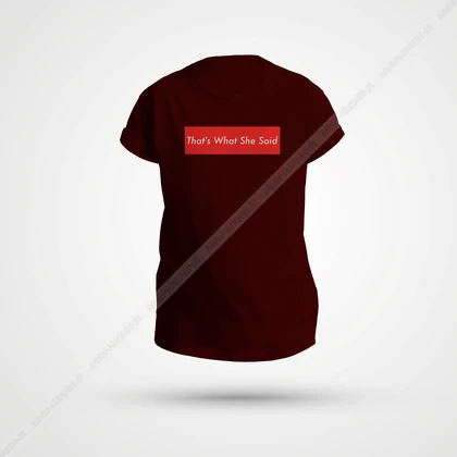 تیشرت Office طرح she said