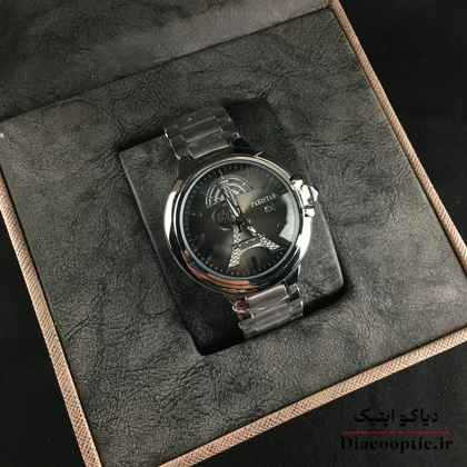 ساعت مچی مردانه طرح ایفل برند Paristar مدل Do1309 استیل