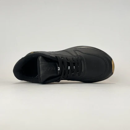 کفش روزمره مردانه اکو مشکی زیر نسکافه