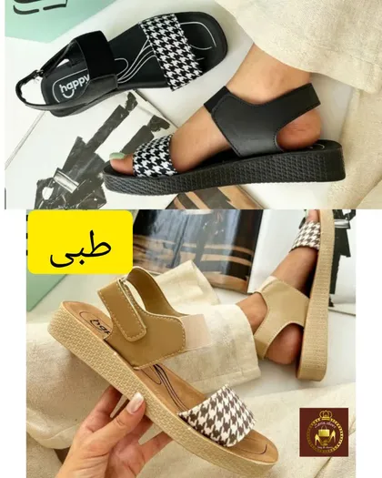 صندل طبی تابستانه کشی و چسبی زنانه رویال