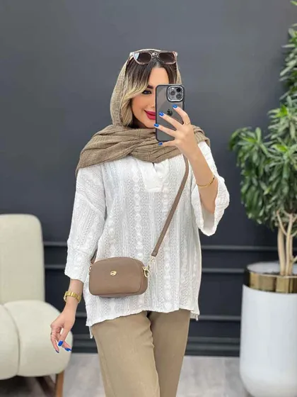 شومیز جلو بسته هلما