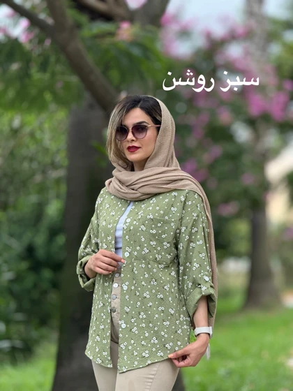 مانتو شومیزی نازگل