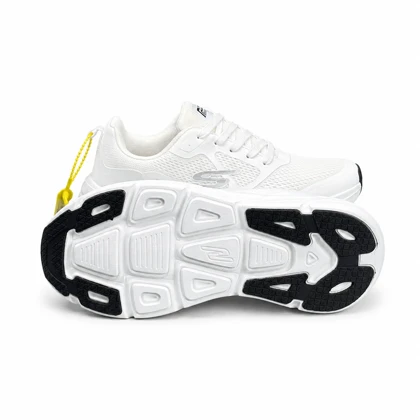 کتانی خارجی مردانه مدل اسکیچرز سفید تمام SKECHERS
