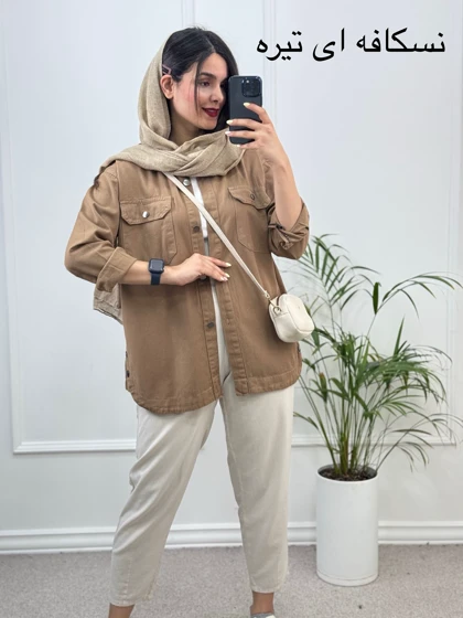 مانتو کتان نیکا