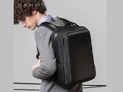 کوله لپ تاپ حرفه ای مسافرتی ضد آب با پورت USB مناسب برای لپتاپ 15 اینچی بنج BANGE BG-S56