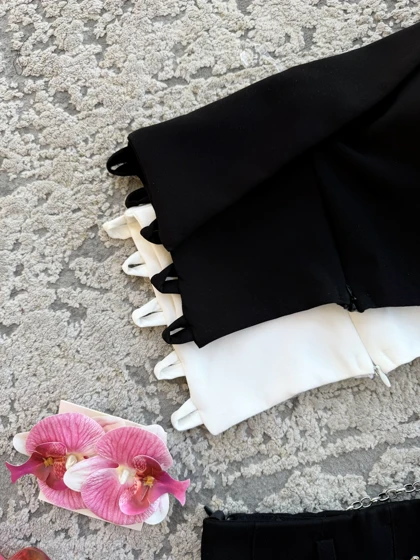 تاپ دکلته پشت بندی