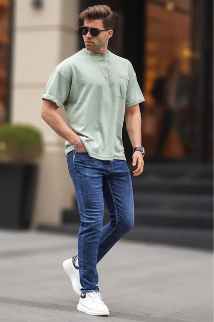 تیشرت مردانه اورجینال مدمکست madmext