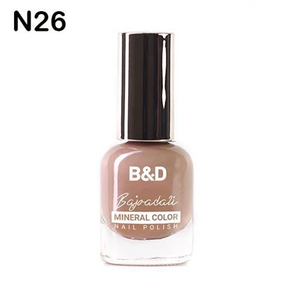 لاک ناخن بی اند دی B&D ساده سری N