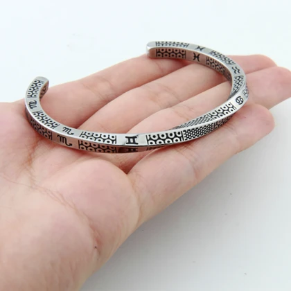 دستبند مردانه مدل بنگل یونان