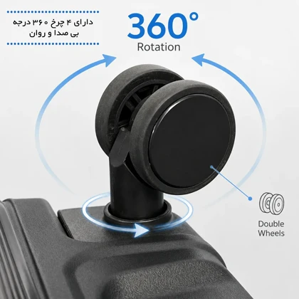 چمدان بزرگ گوگانا مدل GOOGANA-GOOG403080L LARGE (نشکن)