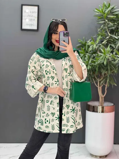 شومیز طرحدار سنتی