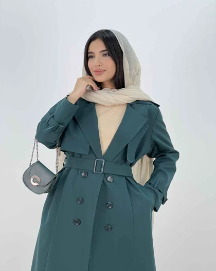 بارانی ژیله دار فوژان(60)کد:4435