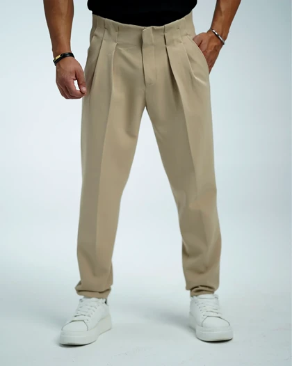 شلوار پارچه‌ای مردانه مام استایل فیت