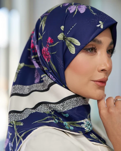 روسری Dior ابریشم دور دست دوز (قواره 90) 30146