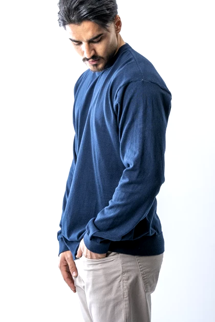 بافت آستین بلند بیسیک مردانه