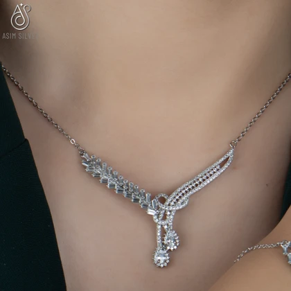 نیم ست نقره وستا