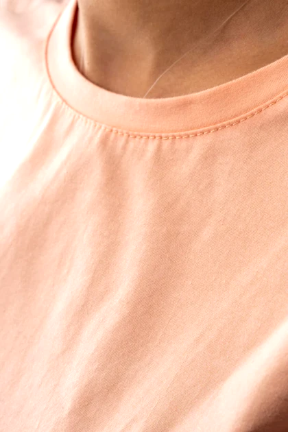 تیشرت کراپ اسلیم آستین کوتاه زنانه