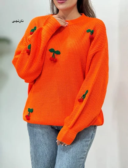 پلیور بافت آلبالو 2