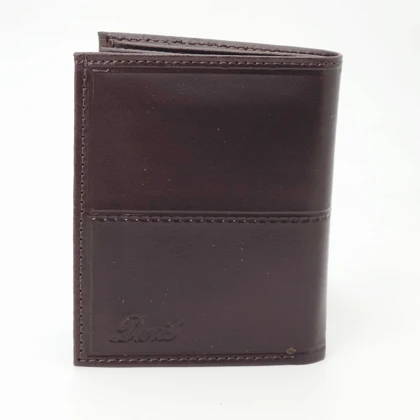 کیف پول مردانه جیبی چرم صنعتی (فوم) دور دوخت طرح چرم تک Charmtak کد 18208س