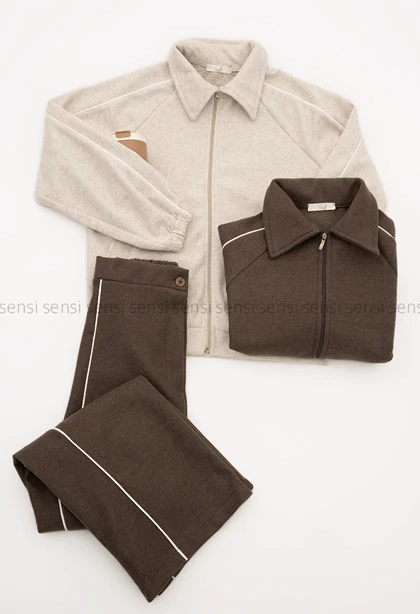 ست بامبر شلوار فوتر کد1004797