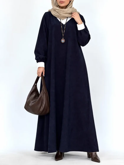 پیراهن مانتویی سوپر کلوش پاییزه ریحان 1