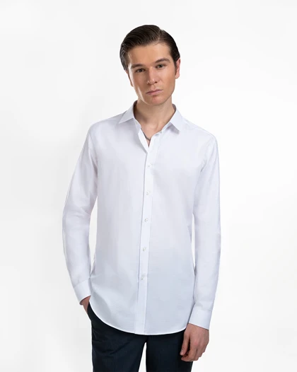 پیراهن مردانه چهارخونه ریز کد 1732