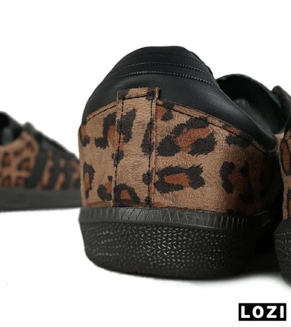 کفش کتانی زنانه پلنگی ADIDAS Samba مدل 7369