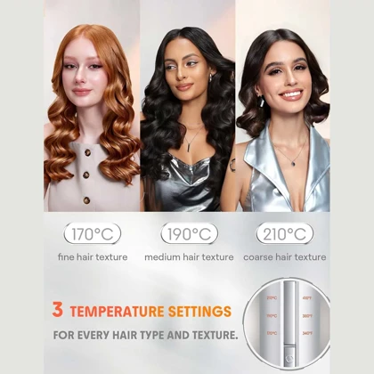 بابلیس مو شیگلم SHEGLAM مدل SGH-OTIC-01-25 قطر 25 میلی‌متر