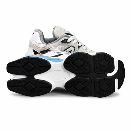 کفش کتانی مردانه مدل نیوبالانس 9060 سفید لژ آبی New Balance 9060