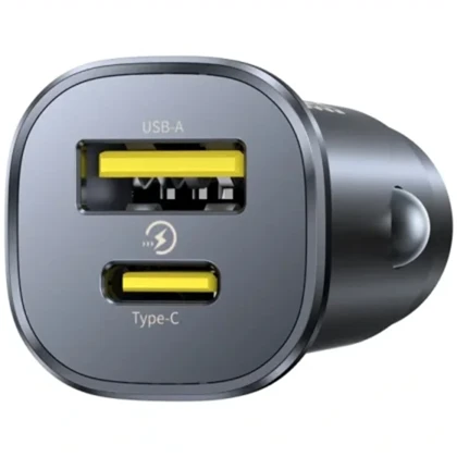شارژر فندکی فست شارژ باسئوس Baseus مدل BS-c15c1 توان 30 وات