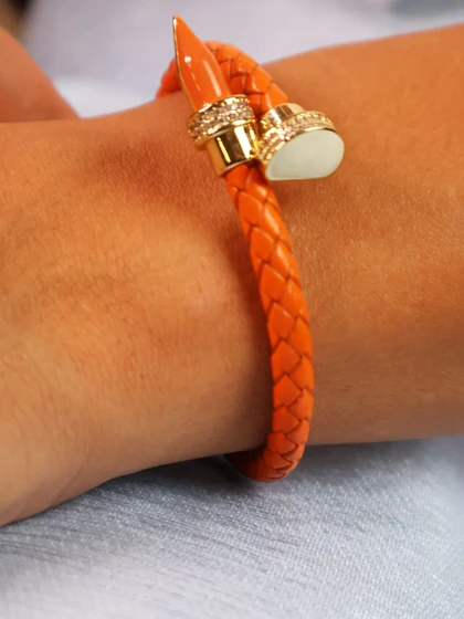 دستبند زنانه چرمی هرمس کد B2111