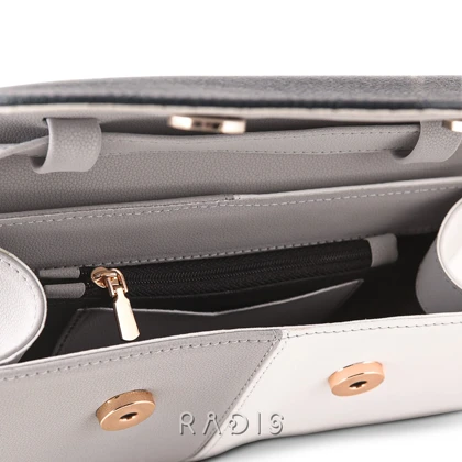 کیف دوشی زنانه چرم رادیس مدل HILDA کد 068-M.MC