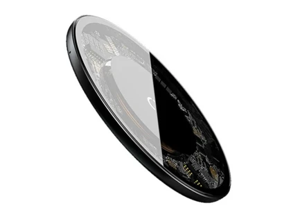 شارژر بی‌سیم بیسوس مدل Baseus Simple Wireless Charger Transparent WXJK-BA02