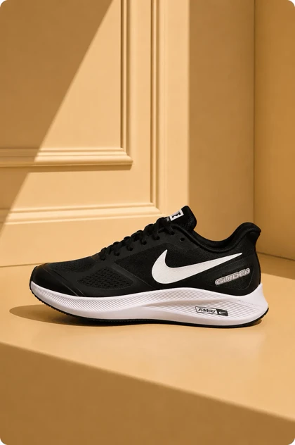 نایک گاید مشکی سفید Nike Guide Black White
