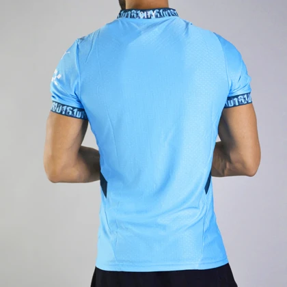 تیشرت فوتبالی پلیری منچستر سیتی مدل Puma-7991 آبی روشن
