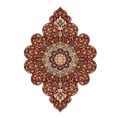 استیکر پارچه و لباس پاد آفرین مدل فرش ایرانی کد 3691
