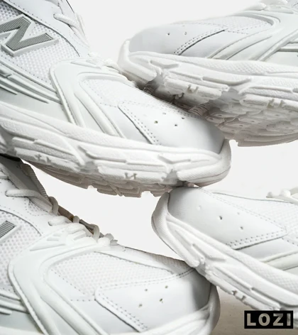 کفش کتانی مردانه و زنانه سفید NEW BALANCE 530