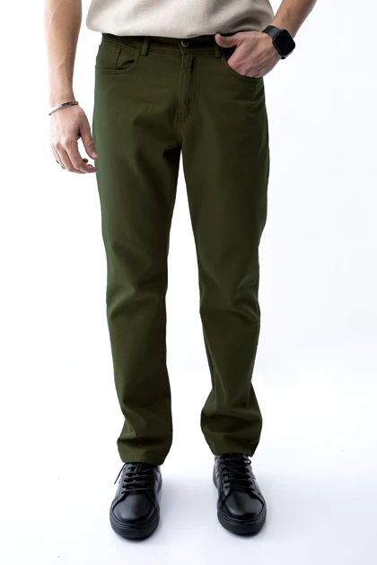 شلوار کتان رگولار مردانه