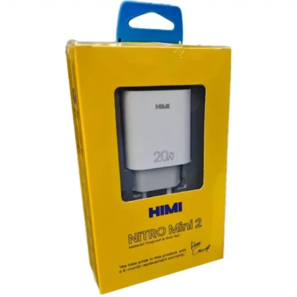 شارژر دیواری 20 وات هیمی Himi مدل Nitro Mini 2 درگاه تایپ سی