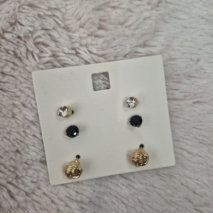 گوشواره زنانه آی ام کد Z-TD41 مجموعه 3 عددی
